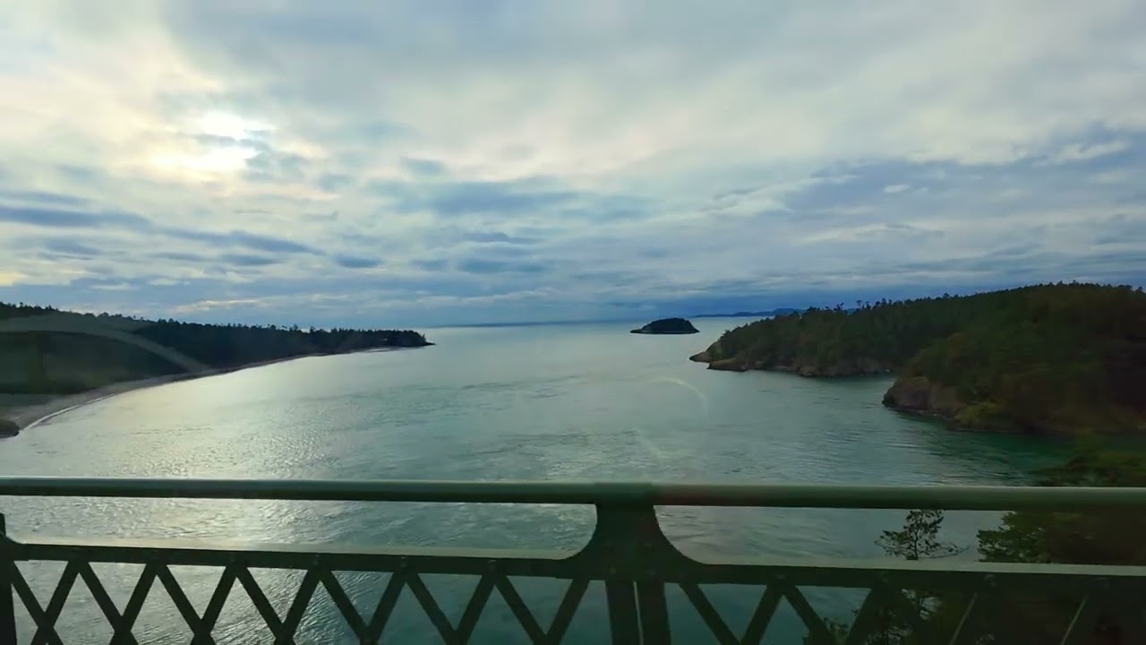 Deception Pass in Washington State #bridge #water #travel