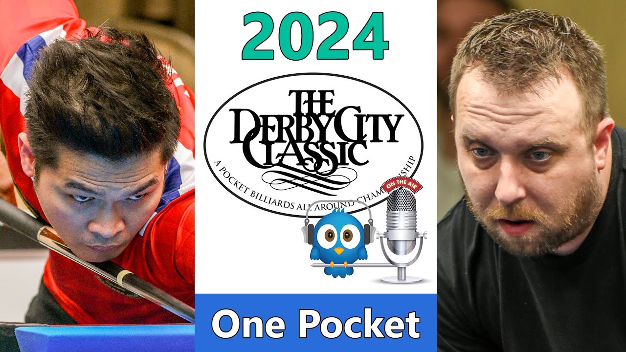 Justin Hall vs Roberto Gomez - One Pocket - 2024 Derby City Classic rd 9