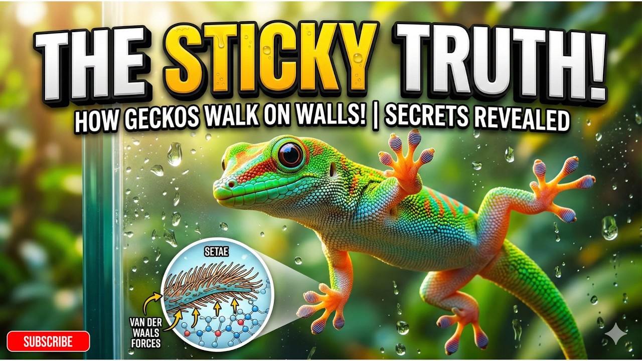 Why Geckos are the Most Advanced Reptiles on Earth: Secrets of Their Gravity-Defying Abilities!