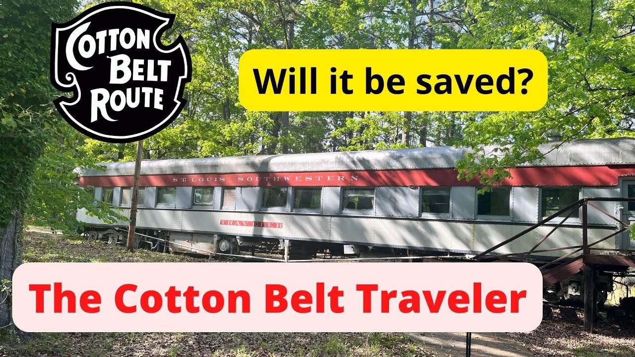 Cotton Belt Line Business Car - Hidden in Rural Arkansas