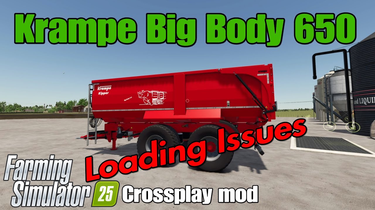 Krampe Big Body 650 / FS25 crossplay mod