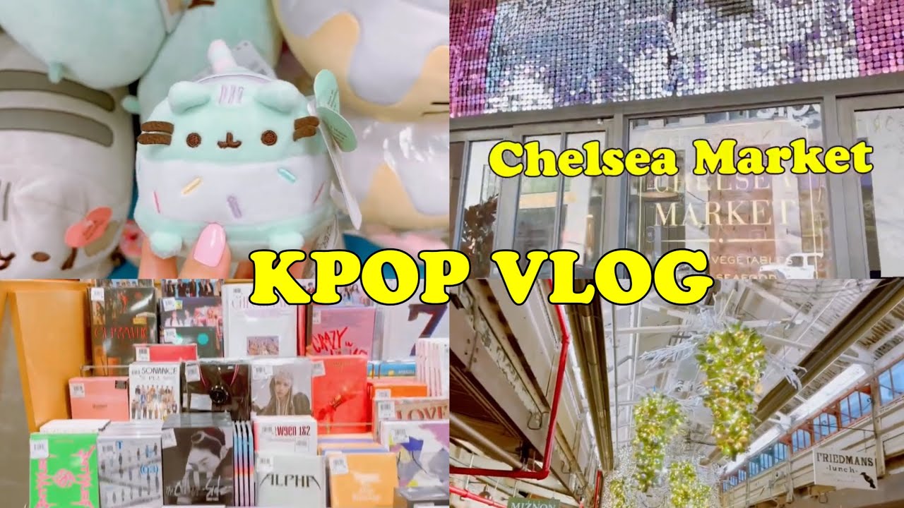 A Trip to NCT127's Favorite Chelsea Market and NCT127 Ay-Yo Digipack Yuta Version Unboxing