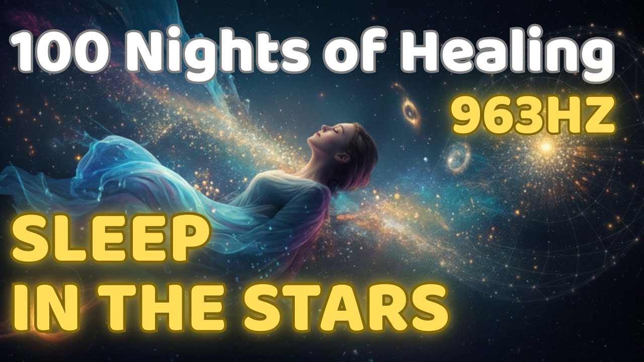 Sleep In The Stars || 100 Nights Of Healing For The Tired Soul | 963Hz Manifest Miracles: 2:22:22