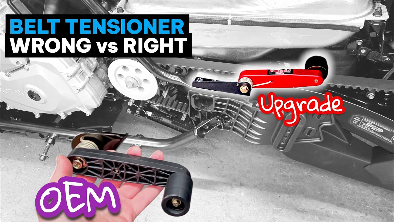 Full Aluminum Belt Tensioner vs OEM & China Fake — Wrong vs Right Upgrade Explained