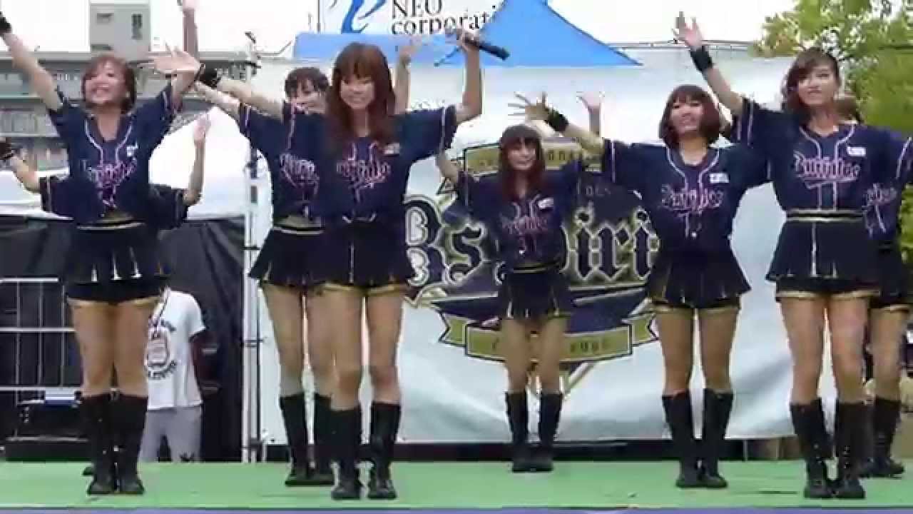 150816　BsStage　BsGirls　球団応援歌SKY　オリ姫ユニ