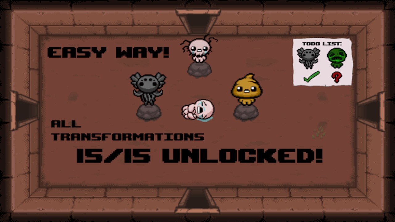 HOW TO Unlock EVERY TBOI: Repentance+ Transformation?