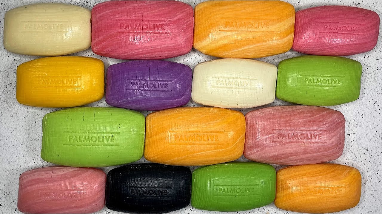 Palmolive Soap Cubes / ASMR soap Carving / Oddly Satisfying Sounds / Асмр Резка мыльных кубиков