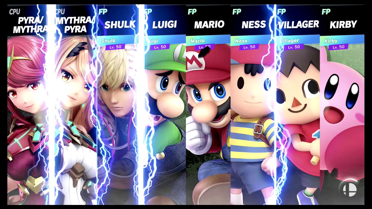 Super Smash Bros Ultimate Amiibo Fights  &ndash; Pyra & Mythra #101 Ygdrassil Altar
