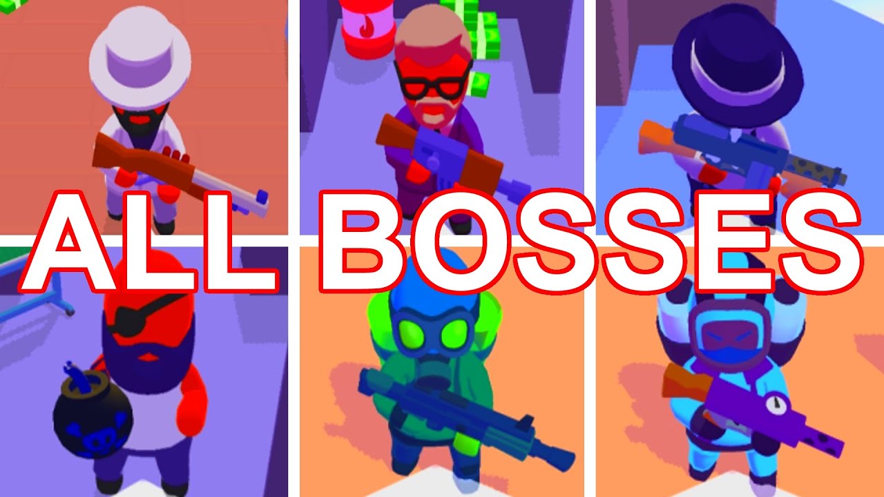 Stealth Master: Assassin Ninja - All Bosses | Beating ALL BOSSES