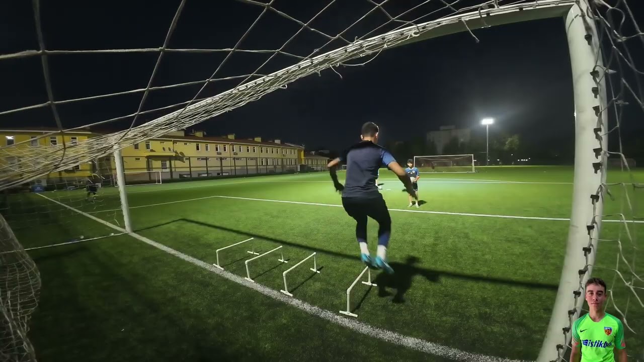 Pliometrik Sıçramalar ve 1v1 Pozisyonlar 🧤Kayserispor Akademi 🟡🔴