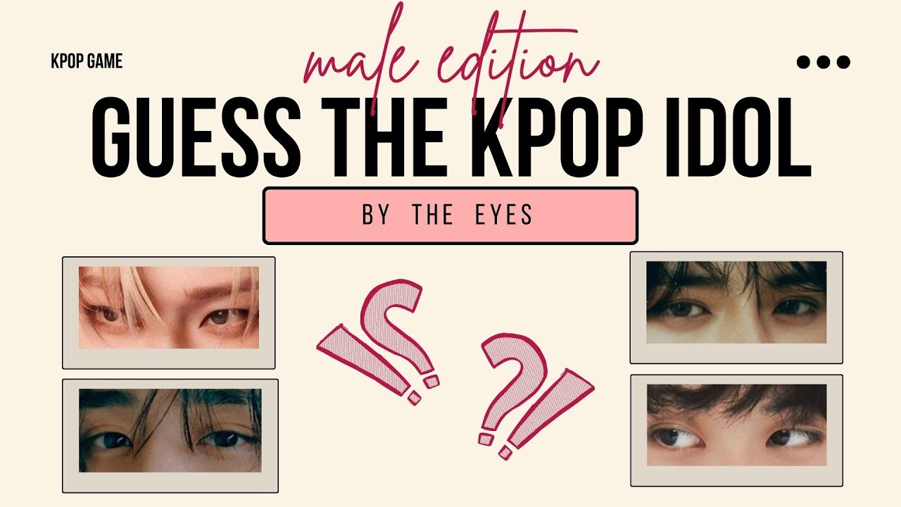 GUESS THE KPOP IDOL BY THE EYES - really hard