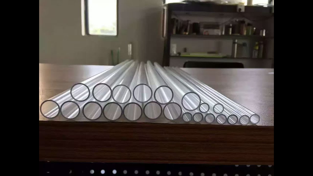 PC transparent pipe tube extrusion machine