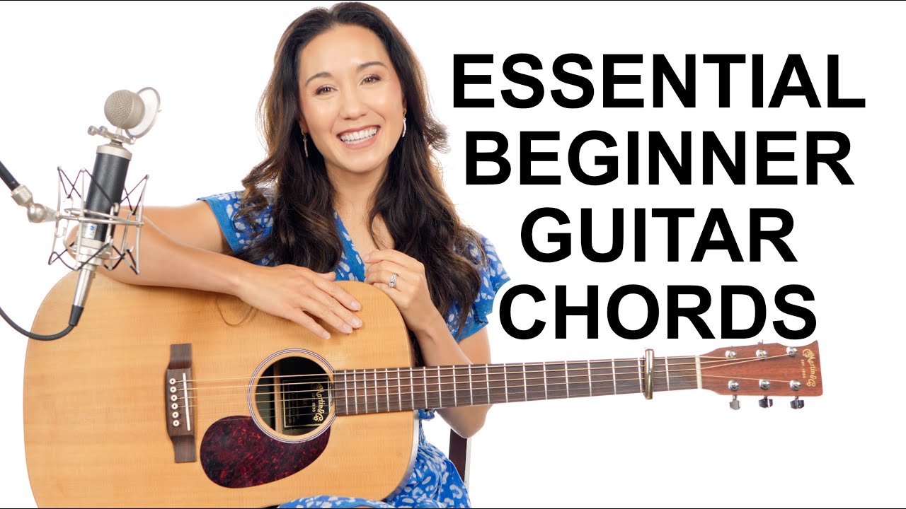 Unlock THOUSANDS of songs! Essential Guitar Chords for Beginners and How to Play Them Step By Step