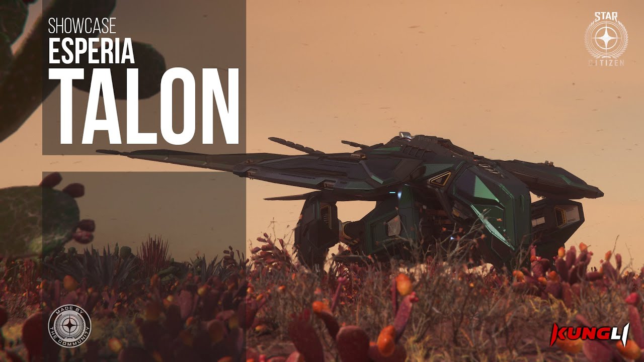 Esperia Talon Showcase | Star Citizen