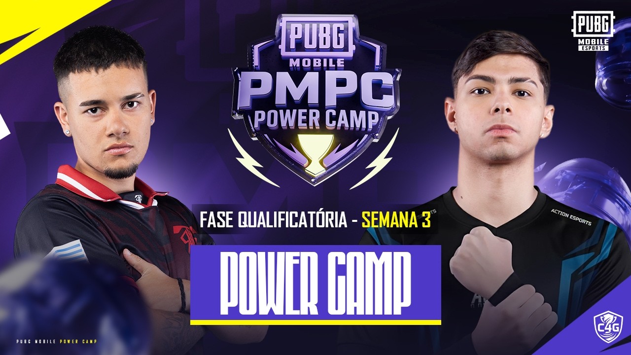 [PTBR] PUBG MOBILE POWER CAMP 2026 | SEMANA 3 | QUALI DIA 1/2