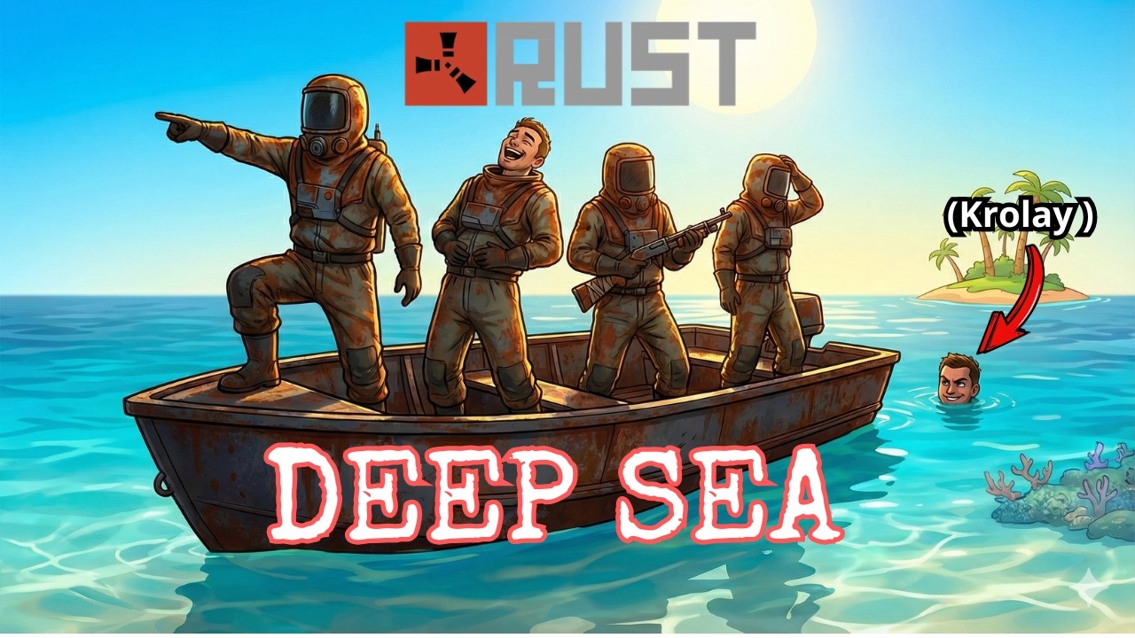 Rust : On prête notre stuff a Krolay !! (Il fait un carnage avec)