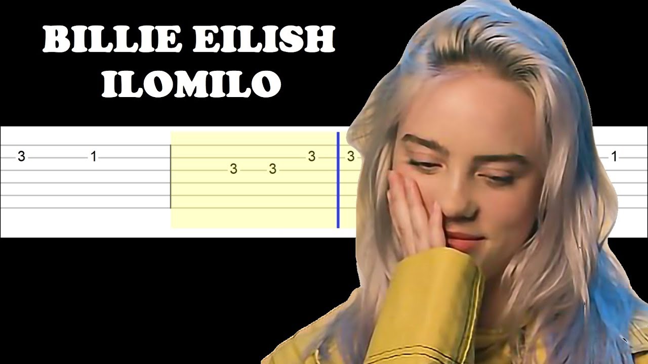 Billie Eilish - Ilomilo (Easy Guitar Tabs Tutorial)