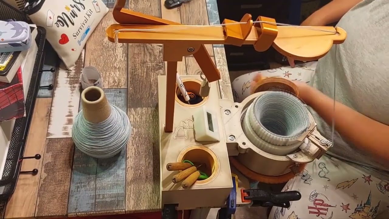 CSM Knits- How long does it take to crank 100g?