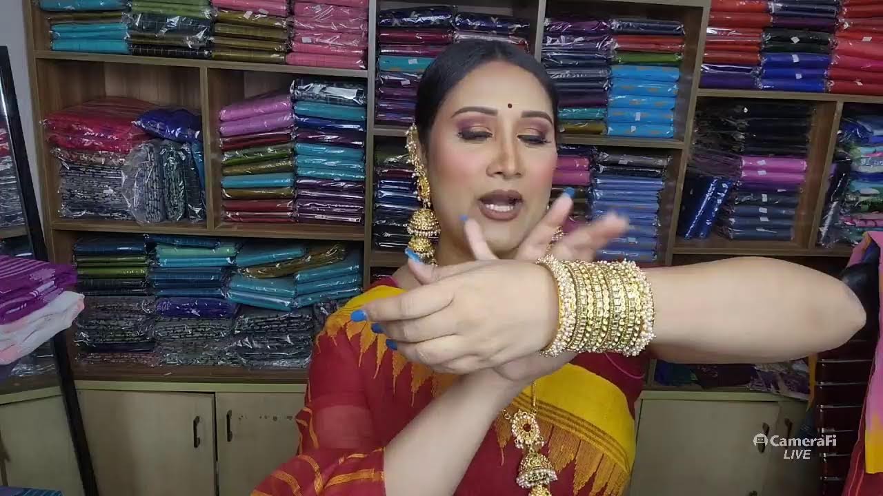সিলেটি মনিপুরী শাড়ির লাইভ ২০২৫ | Monipuri Saree Live 2025 | Rong Polli - রঙ পল্লী