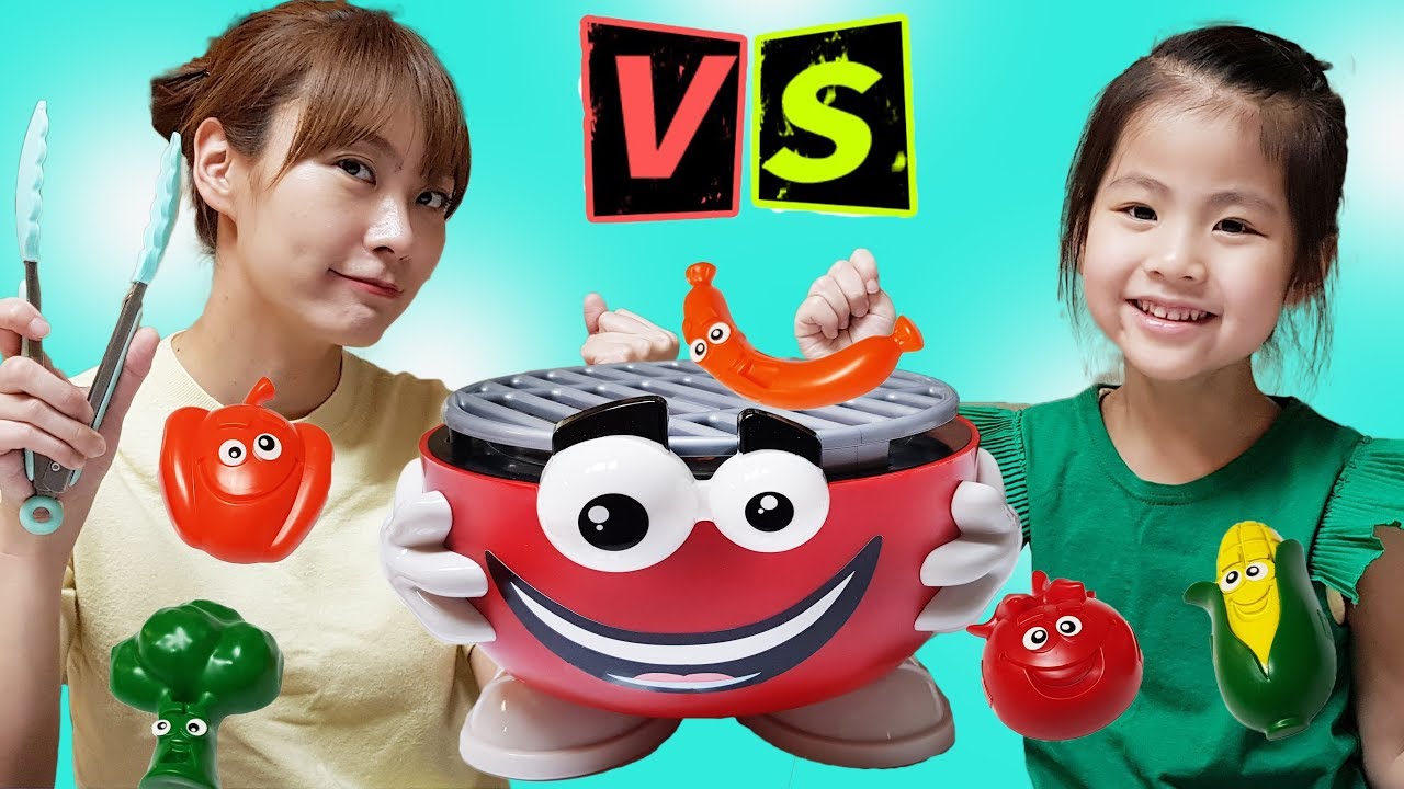 누가 요리를 더 잘할까요?!! 서은이와 엄마의 요리대결 바베큐 보드게임 Cooking Contest Board Game with Mommy