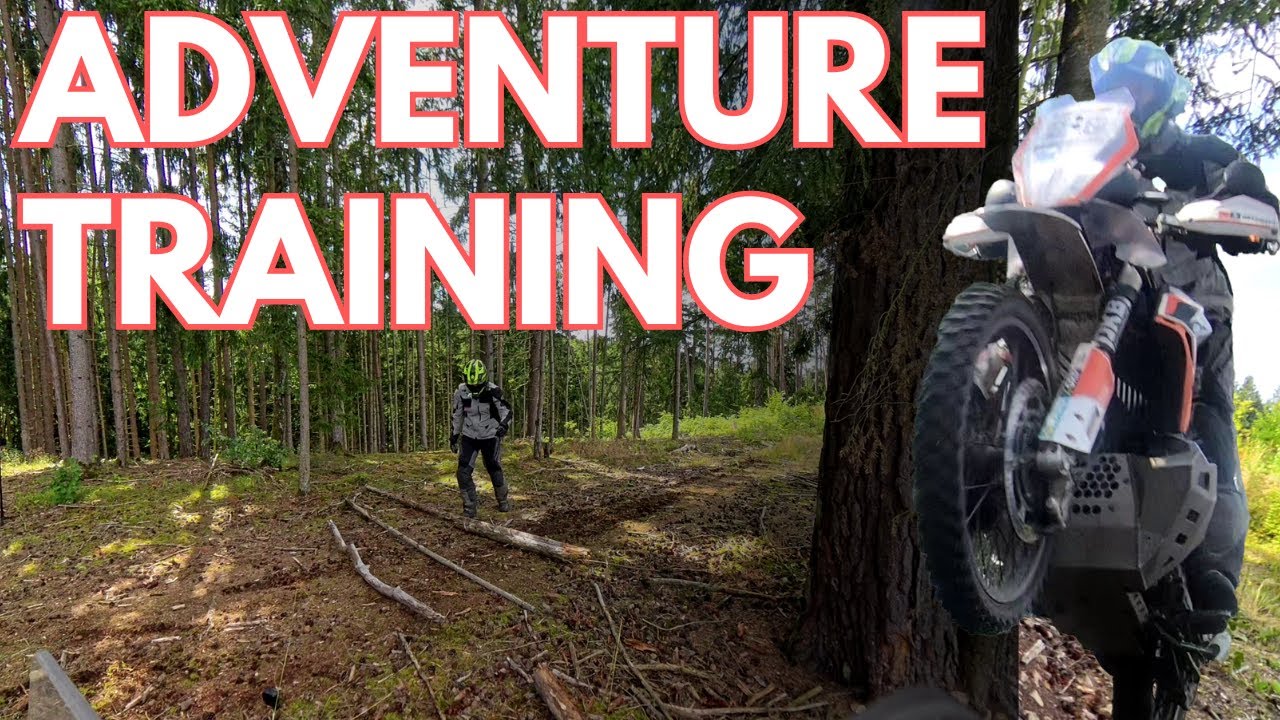 Adventure Training: kleine Hindernisse, Vorderrad anheben