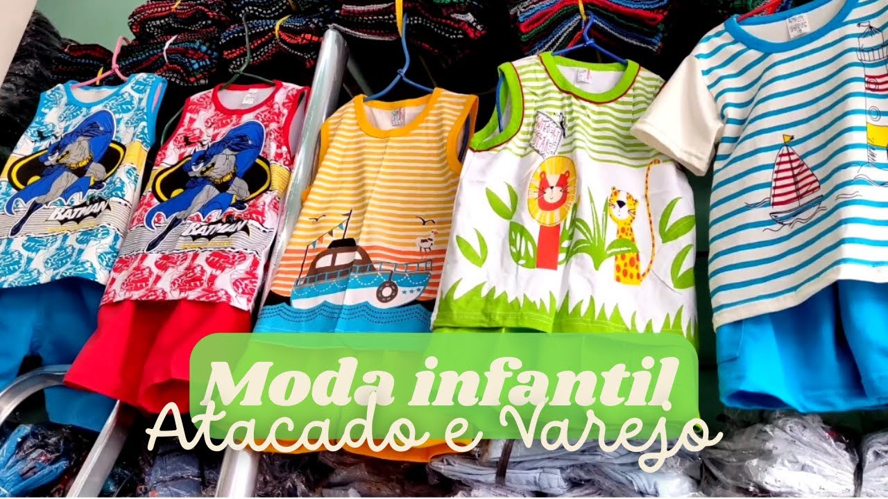 Roupa INFANTIL Brás SP - Atacado e Varejo - Moda Infantil e Juvenil a partir de R$ 5,00 para REVENDA