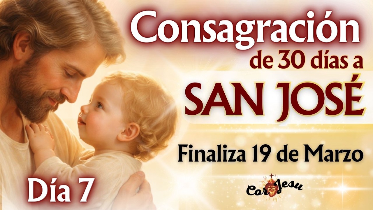 🔴🧺 DÍA 7 - INICIA LA CONSAGRACIÓN A SAN JOSÉ | CANASTO A SAN JOSÉ ❤️