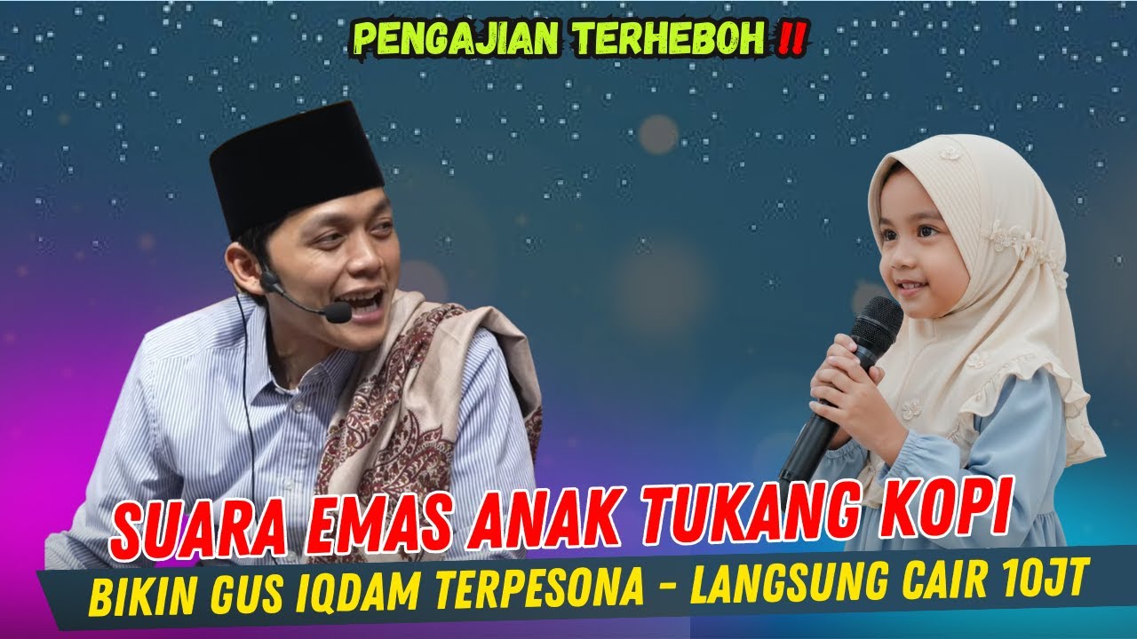 GUS IQDAM TERBARU - HEBOH !! SUARA ANAK TUKANG KOPI BIKIN GUS'E TERPESONA LANGSUNG CAIR 10JT