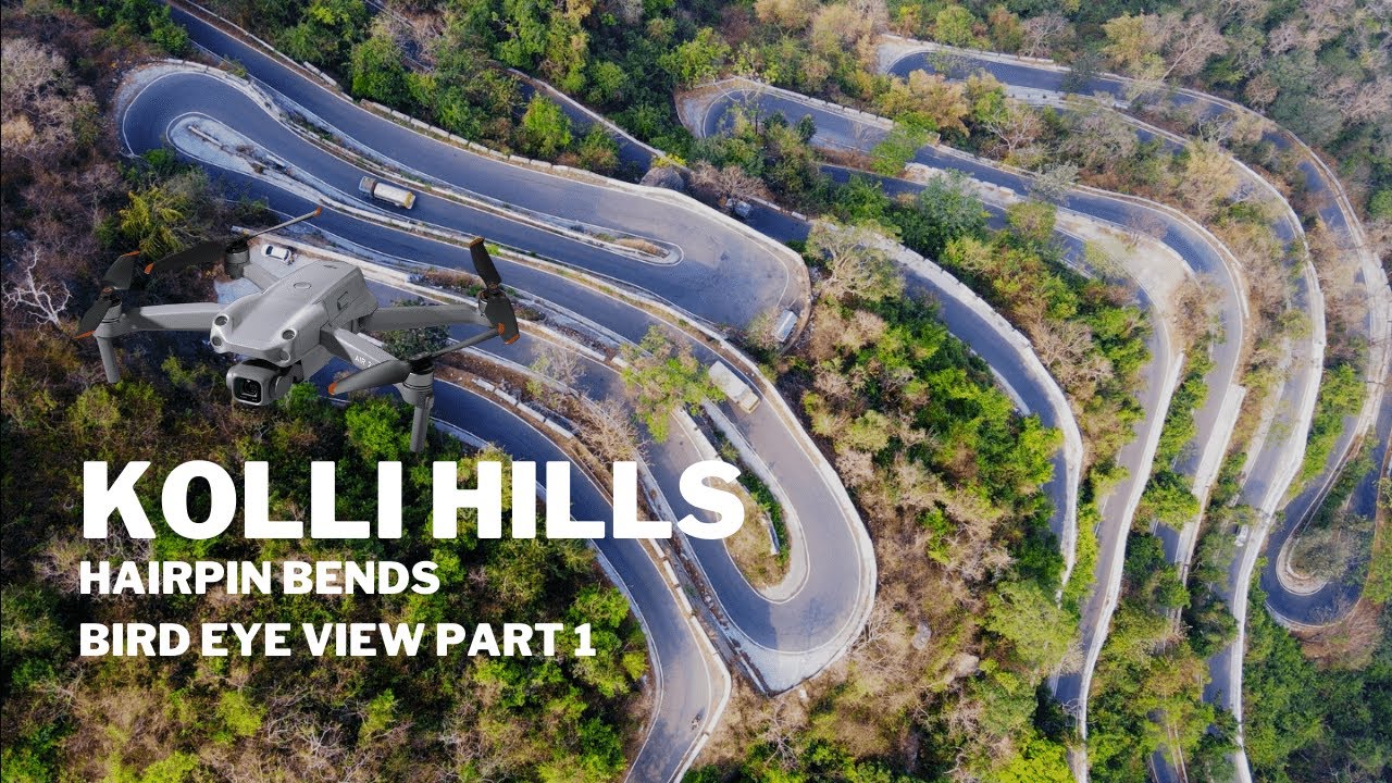 Kolli  Hills Hairpin Bend  (கொல்லிமலை ஹேர்பின் வளைவு - மேல் காட்சி) Part 1
