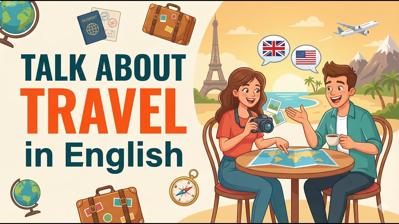 Learn How to Talk About Your Trips in English | Easy Travel Phrases & Conversation Practice