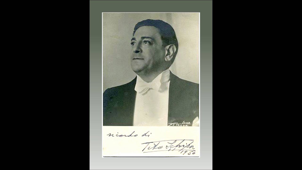 Tenore TITO SCHIPA - (Perez-Freire) 