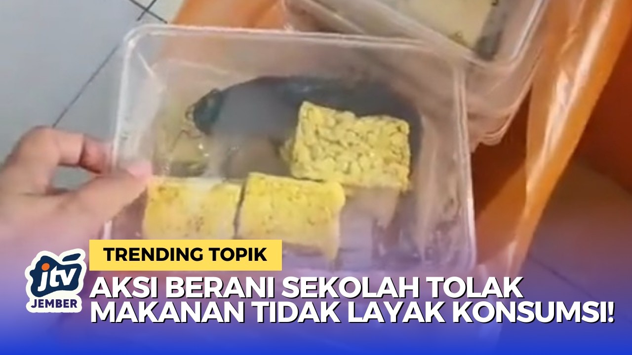 SMAN 2 Pamekasan Tolak Ribuan Porsi MBG Diduga Lauknya Masih Mentah