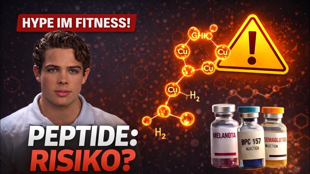 Lifemaxing & Peptide wie Clavicular: Warum der Hype kritisch ist (Studienlage) 