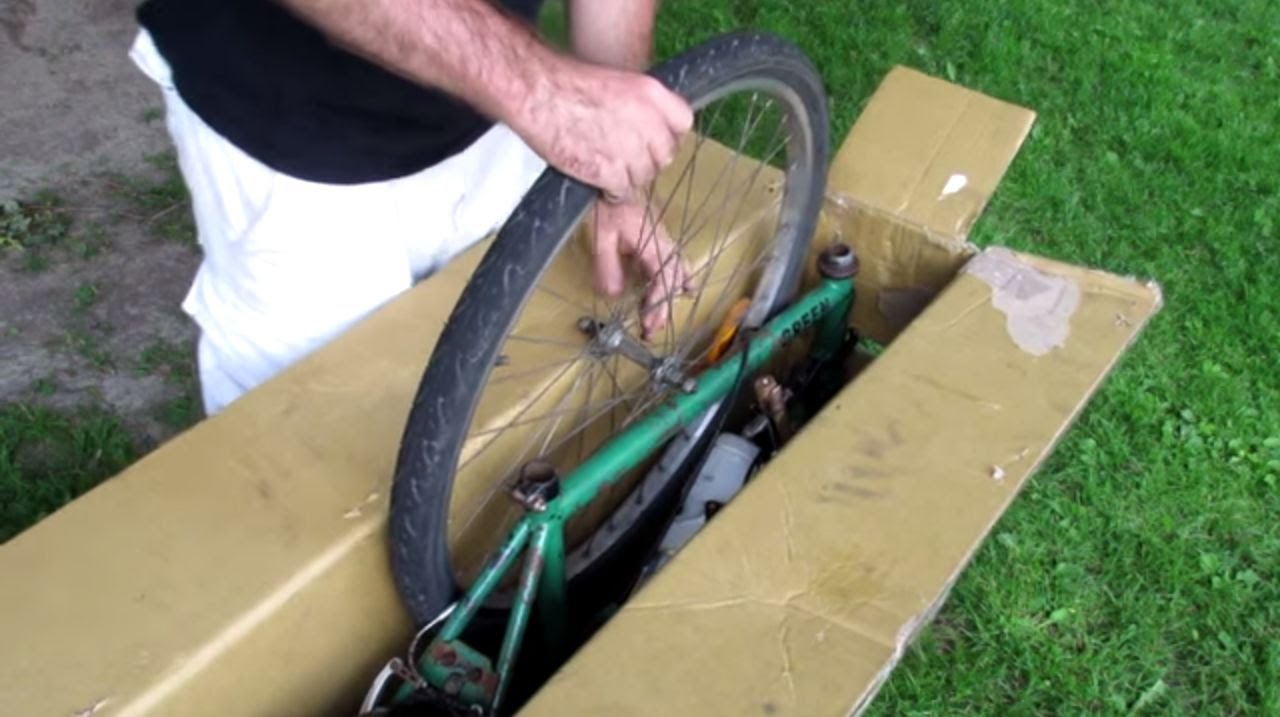 How to Package a Bicycle inside a Bike Box