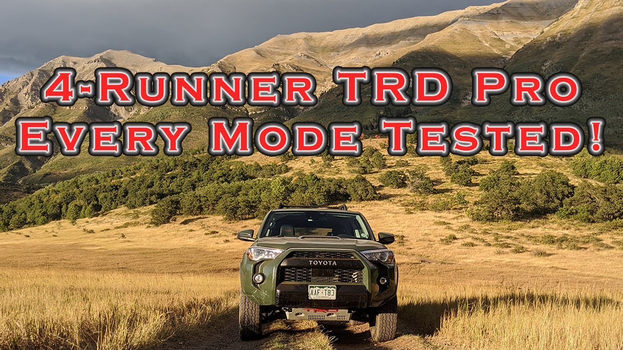 2020 4 Runner TRD Pro Off Road