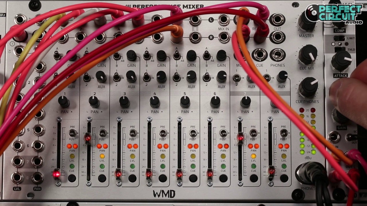 WMD MSCL Eurorack Compressor Demo