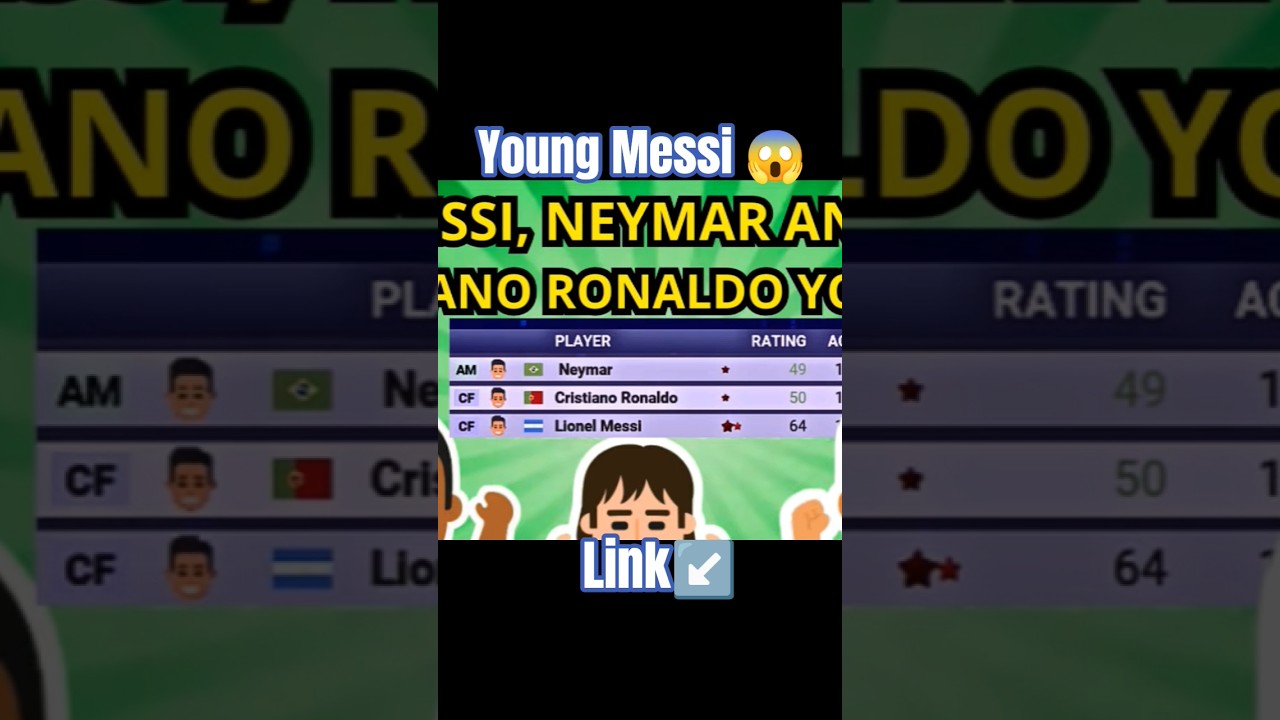 Young Messi un Data pack New available #soccer #football #worldcup #wsc #fifa #messi