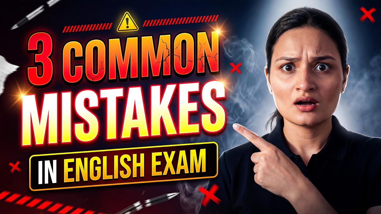 🚫 3 Common Mistakes To Avoid In Class 10th English | Class 10th CBSE Boards 2026 🔥