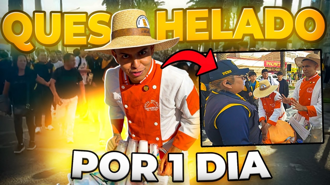 QUESO HELADERO POR 1 D&Iacute;A: LA POLIC&Iacute;A NO ME DEJ&Oacute; VENDER 😡