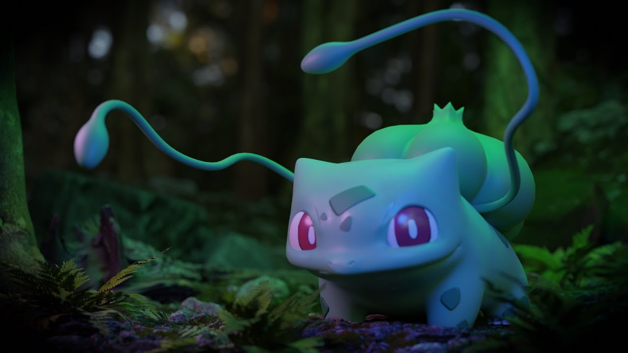 【ポケモン】フシギダネ作ってみた！| Bulbasaur Pokemon Modeling - Blender