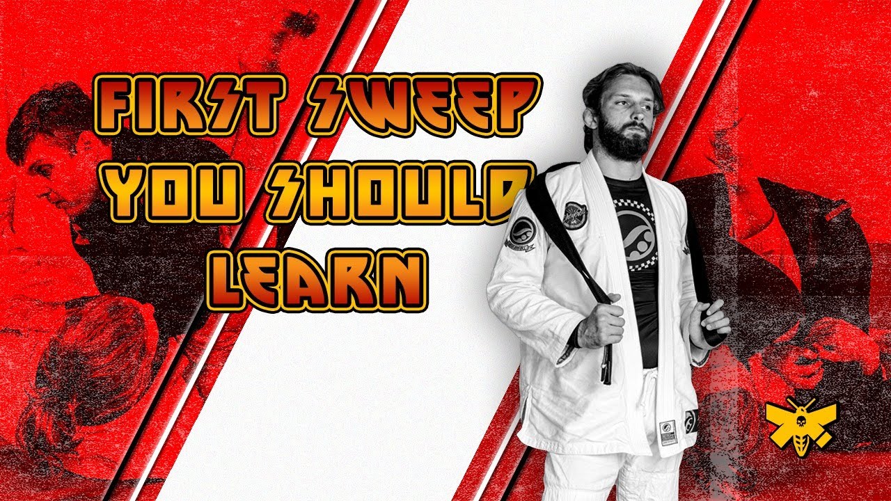 First Jiu Jitsu Sweep You Should Learn || Flower Sweep by Adam Wardziński