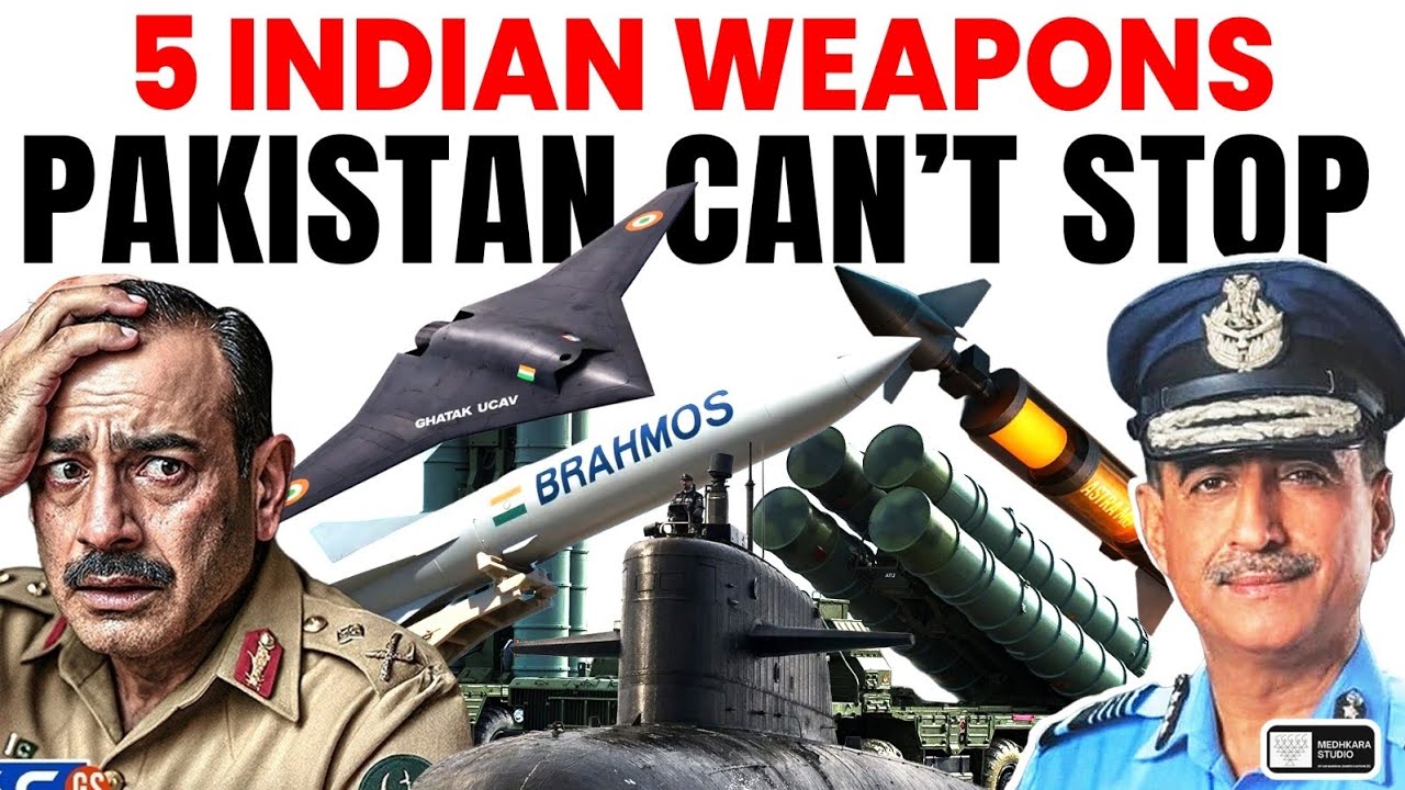 5 Indian Weapons Pakistan Cannot Stop. #airmarshalsanjeevkapoor #iaf #military 