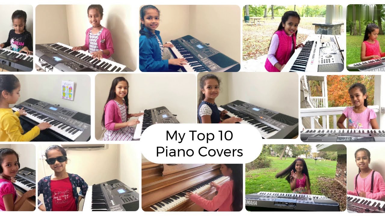 My Top 10 Piano Covers | Riya Rhythms