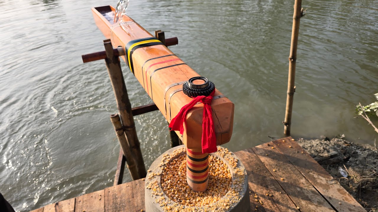 🔴 LIVE: Water-Powered Dheki Corn Grinding EP-57