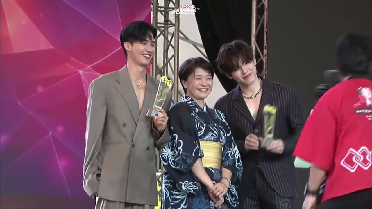 [ENG SUB] TayNew Japan Expo Actor Award Acceptance Speech | Japan Expo Thailand 2025