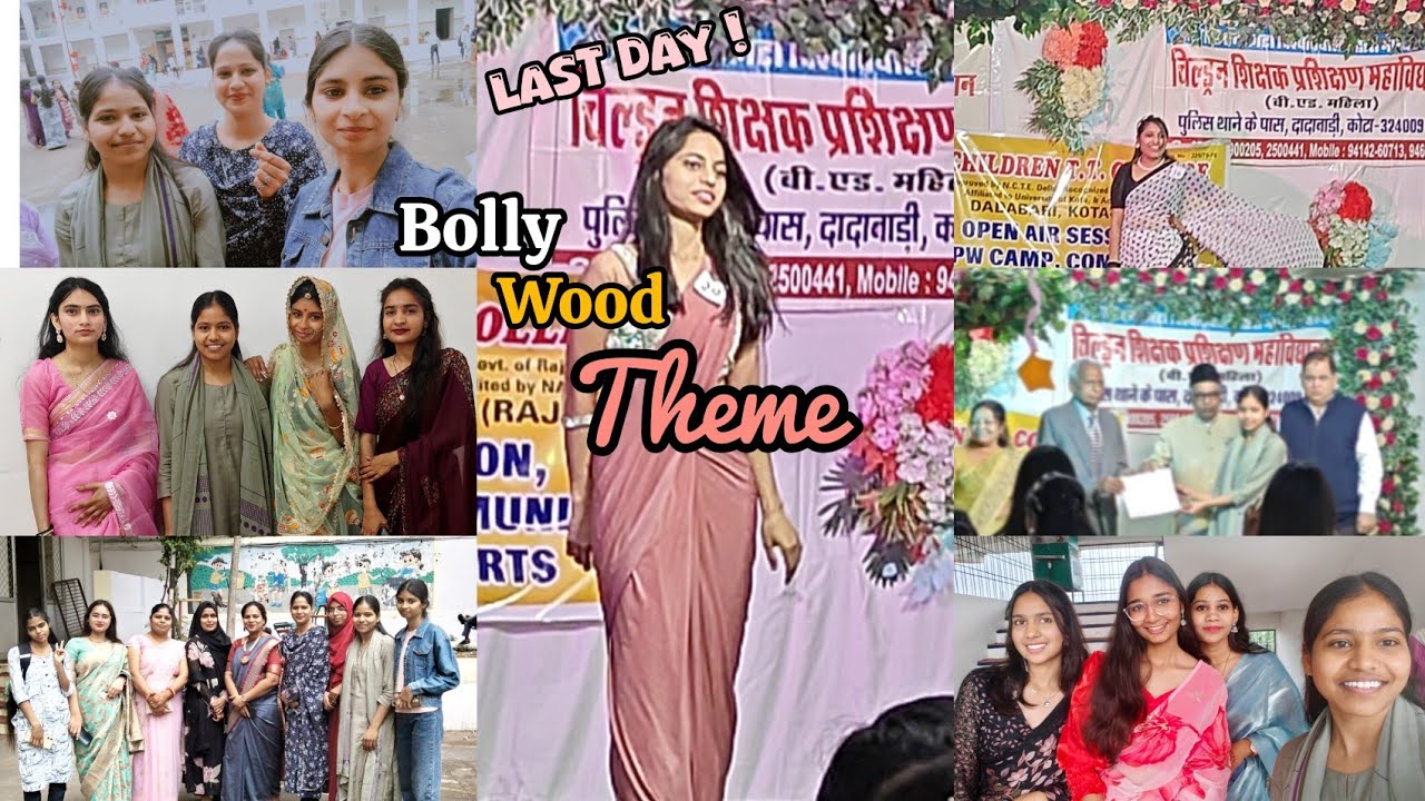 LAST DAY of College Open Air🥲Bollywood Fashion Show,I Won a Prize! 🏆#vlog#studentlife #memories  