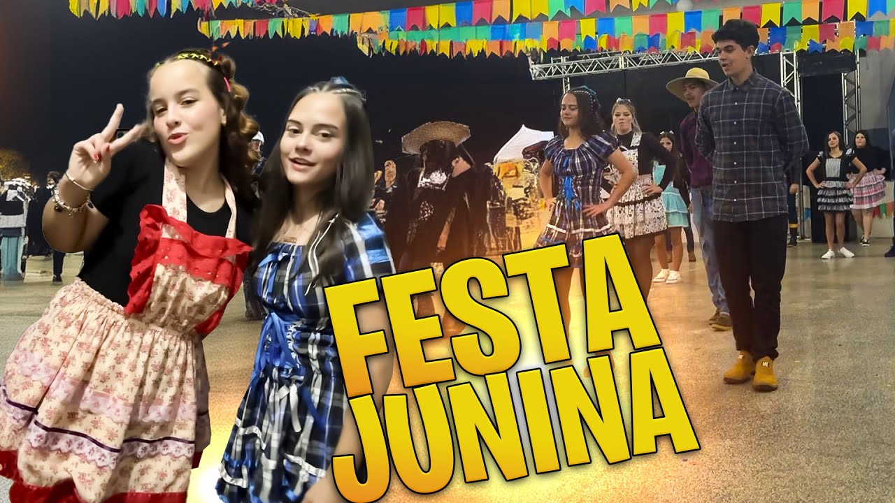 MINHA PRIMEIRA FESTA JUNINA DA VIDA!!!!!!😱