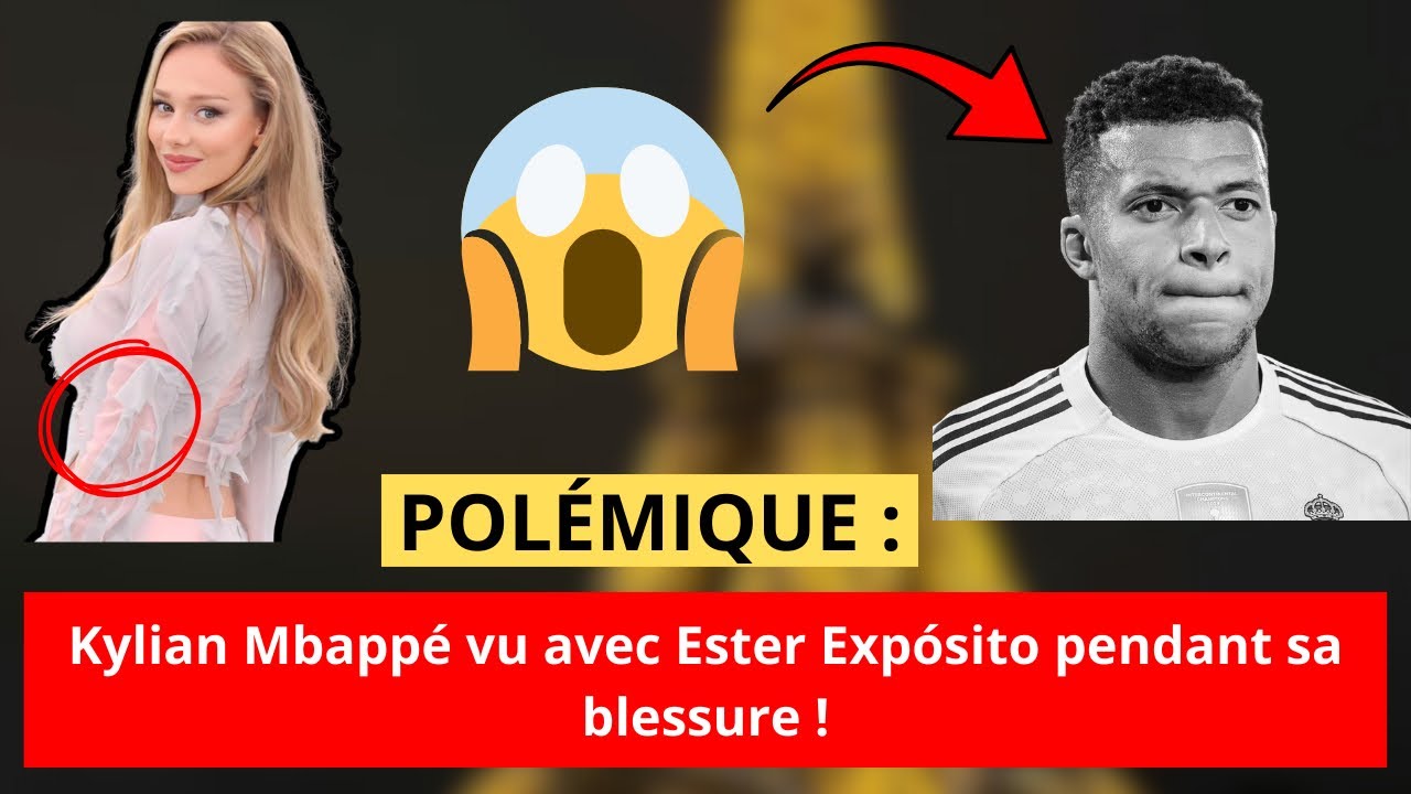 Mbappé aperçu à Paris avec Ester Expósito… les supporters du Real Madrid s’inquiètent !”