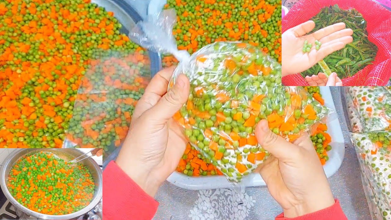 طريقه تخزين البسله⁉️لتانى سنه بنفس لونها وطعمها الطازه🌙❗️هتاكلى احلى بسله لرمضان🌙