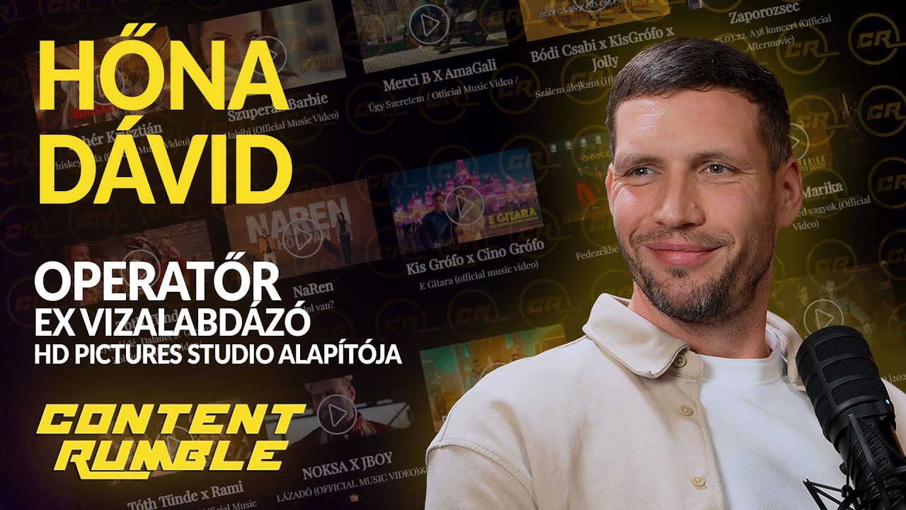 Hőna Dávid: 44 kg fogyás a videós stressz mellett – Work-Life Balance a produkciós cég élén! | S6E02
